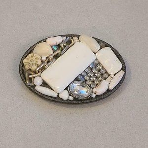 Decorative Beaded Belt Buckle